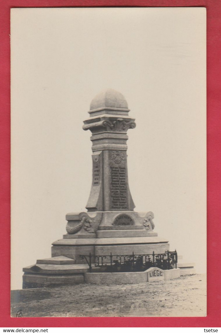 Rance - Le Monument Aux Victimes ... Grand'Place -  Rare Carte Photo  ( Voir Verso ) - Sivry-Rance