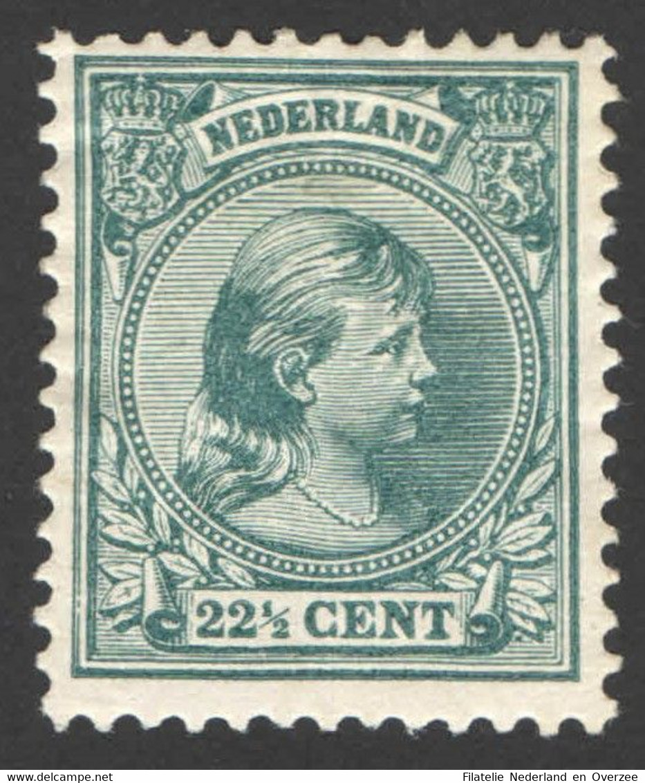 Nederland 1891 NVPH Nr 41 Ongebruikt/MH Prinses Wilhelmina, Princess Wilhelmina - Unused Stamps