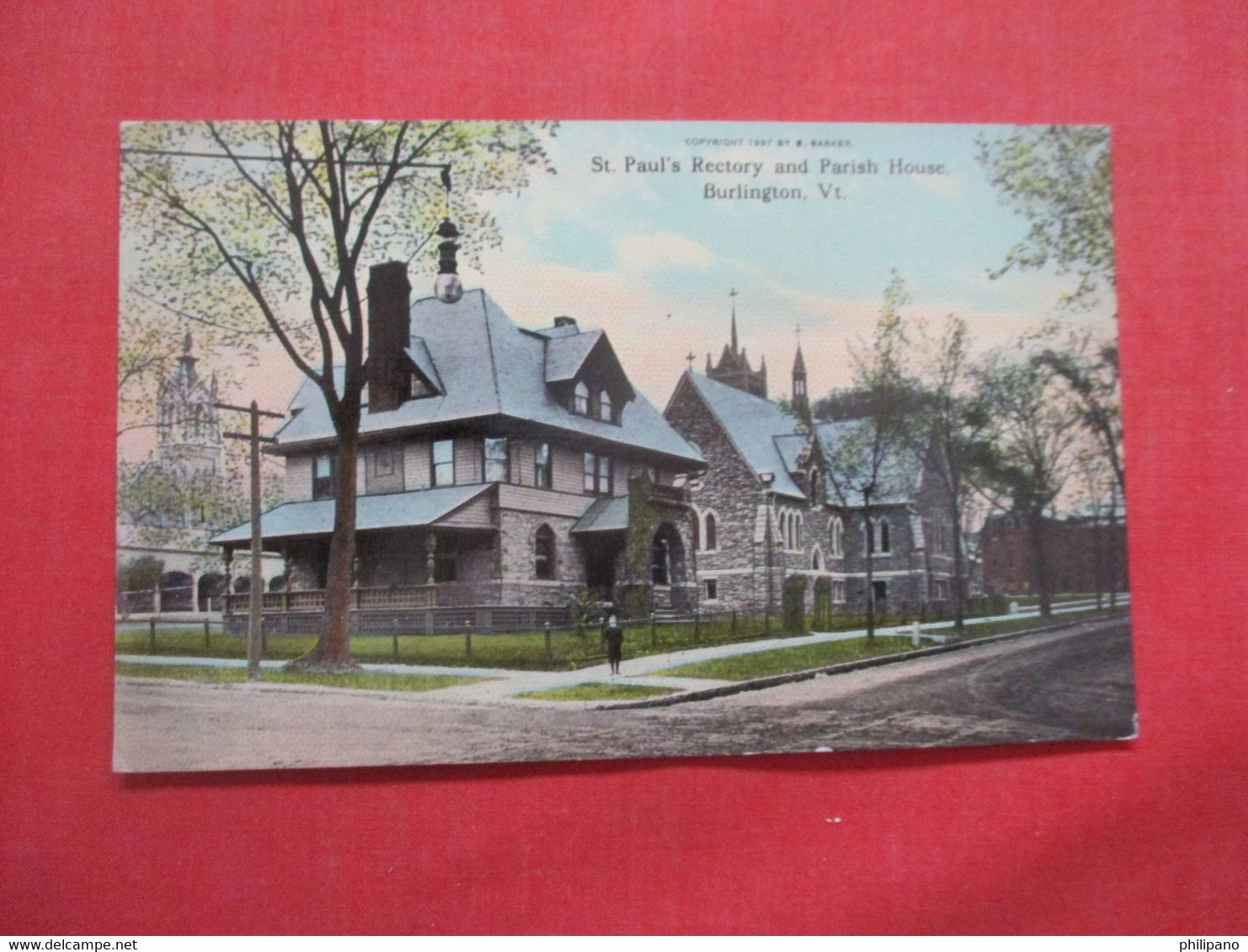 St Paul's Rectory & Parish House  Burlington  Vermont > Burlington      Ref 5848 - Burlington
