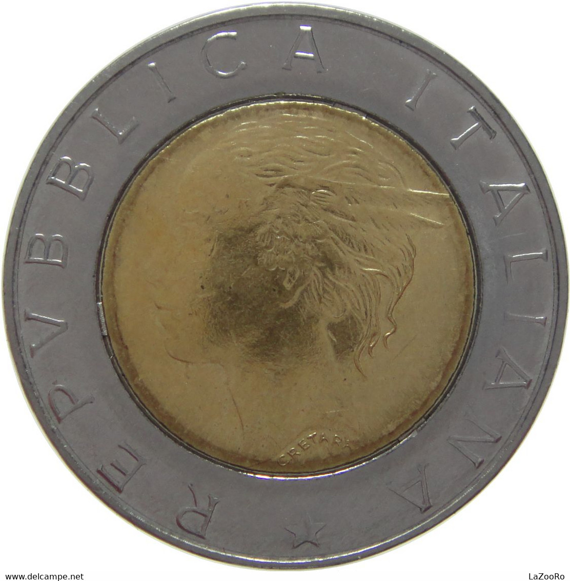 LaZooRo: Italy 500 Lire 1999 XF / UNC European Parliamentary Elections - Gedenkmünzen