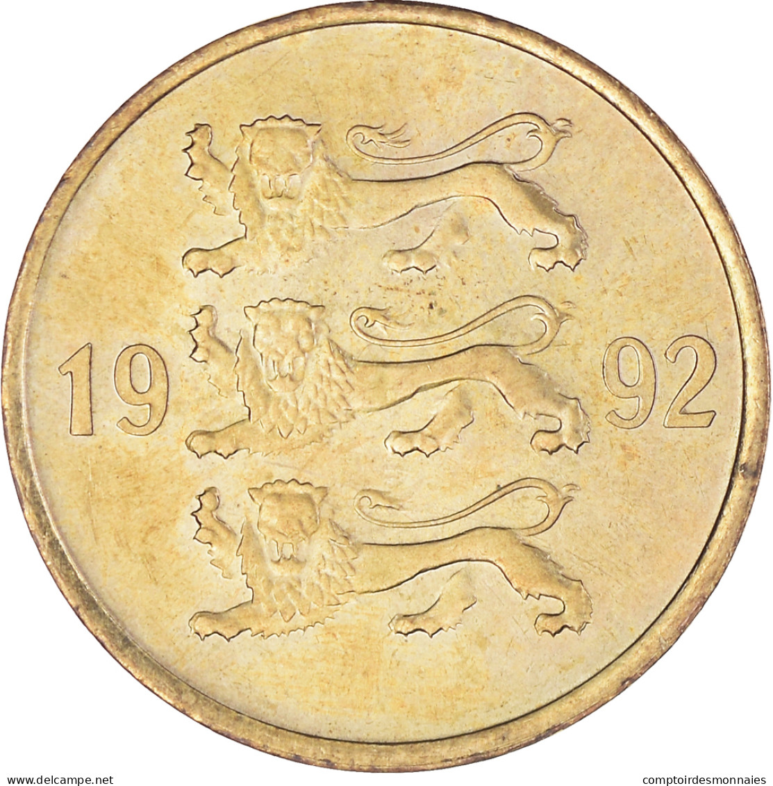 Monnaie, Estonie, 20 Senti, 1992, SUP+, Bronze-Aluminium, KM:23 - Estland