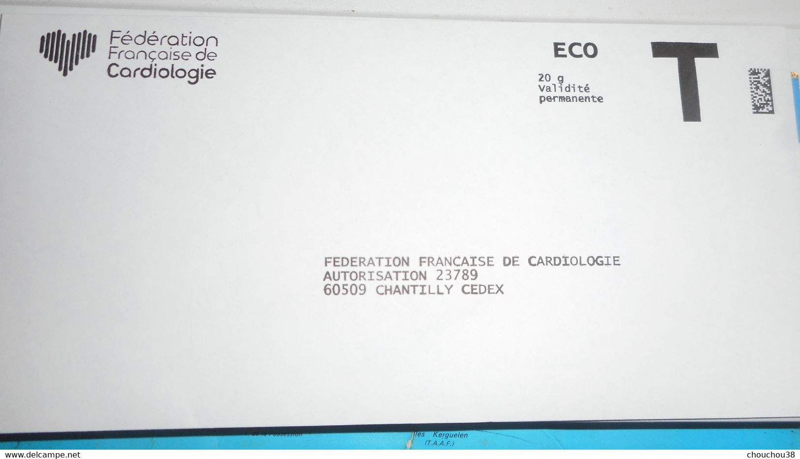 Enveloppe PAP - Eco - "FEDERATION FRANCAISE DE CARDIOLOGIE" - Prêts-à-poster: Réponse