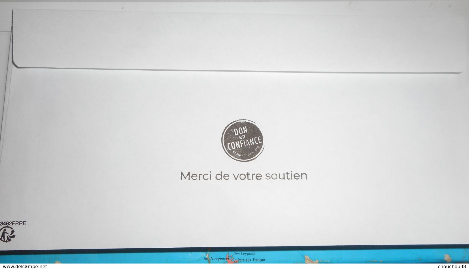 Enveloppe PAP - Eco - "FEDERATION FRANCAISE DE CARDIOLOGIE" - Listos A Ser Enviados: Respuesta