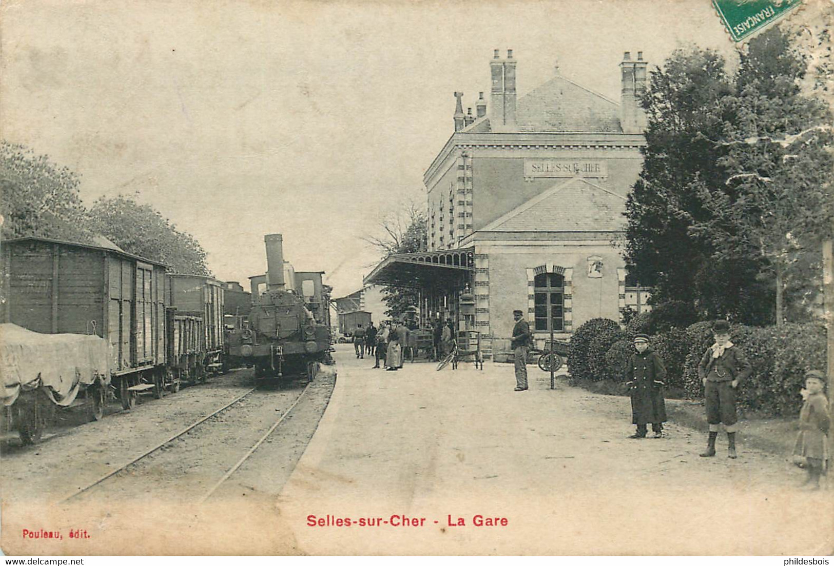 LOIR ET CHER  SELLES SUR CHER   La Gare  (état) - Selles Sur Cher