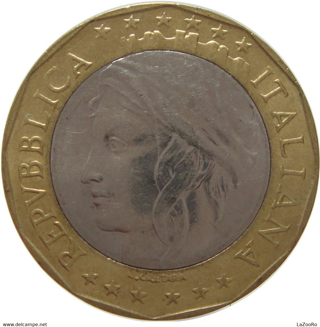 LaZooRo: Italy 1000 Lire 1997 XF / UNC European Union - 1 000 Liras