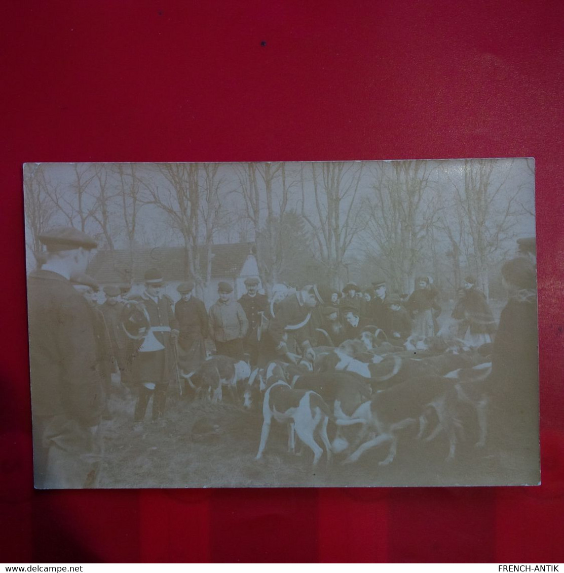 CARTE PHOTO CHASSE - Jacht