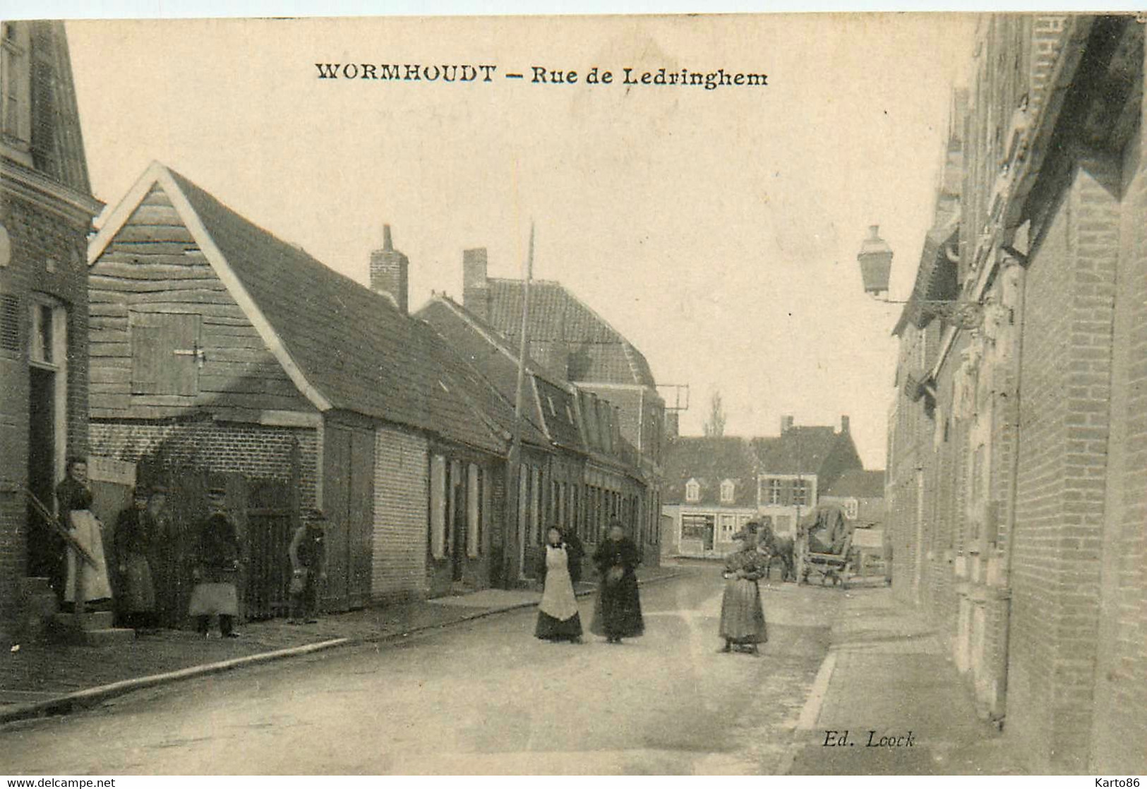 Wormhoudt * La Route De Ledringhem * Villageois - Wormhout
