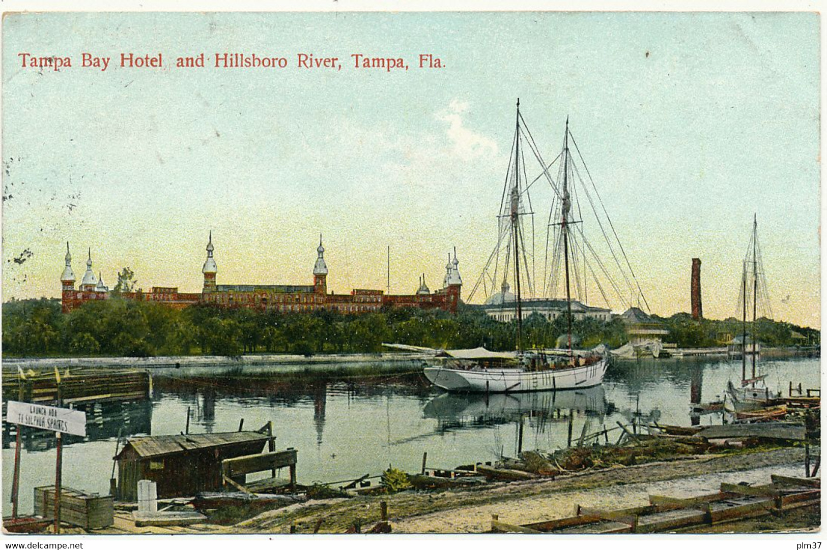 TAMPA, FL -  Tampa Bay Hotel And Hillsboro River - Tampa