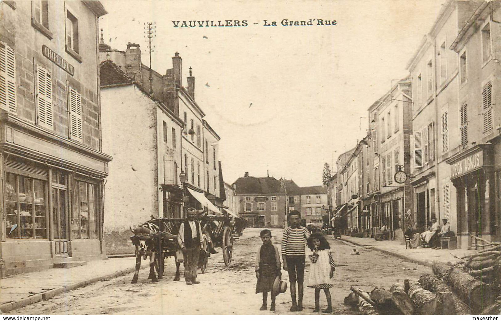 VAUVILLERS La Grande Rue - Vauvillers