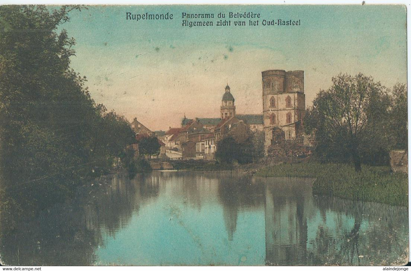 Rupelmonde - Panorama Du Belvédère - Algemeen Zicht Van Het Oud-Kasteel - 1910 - Kruibeke