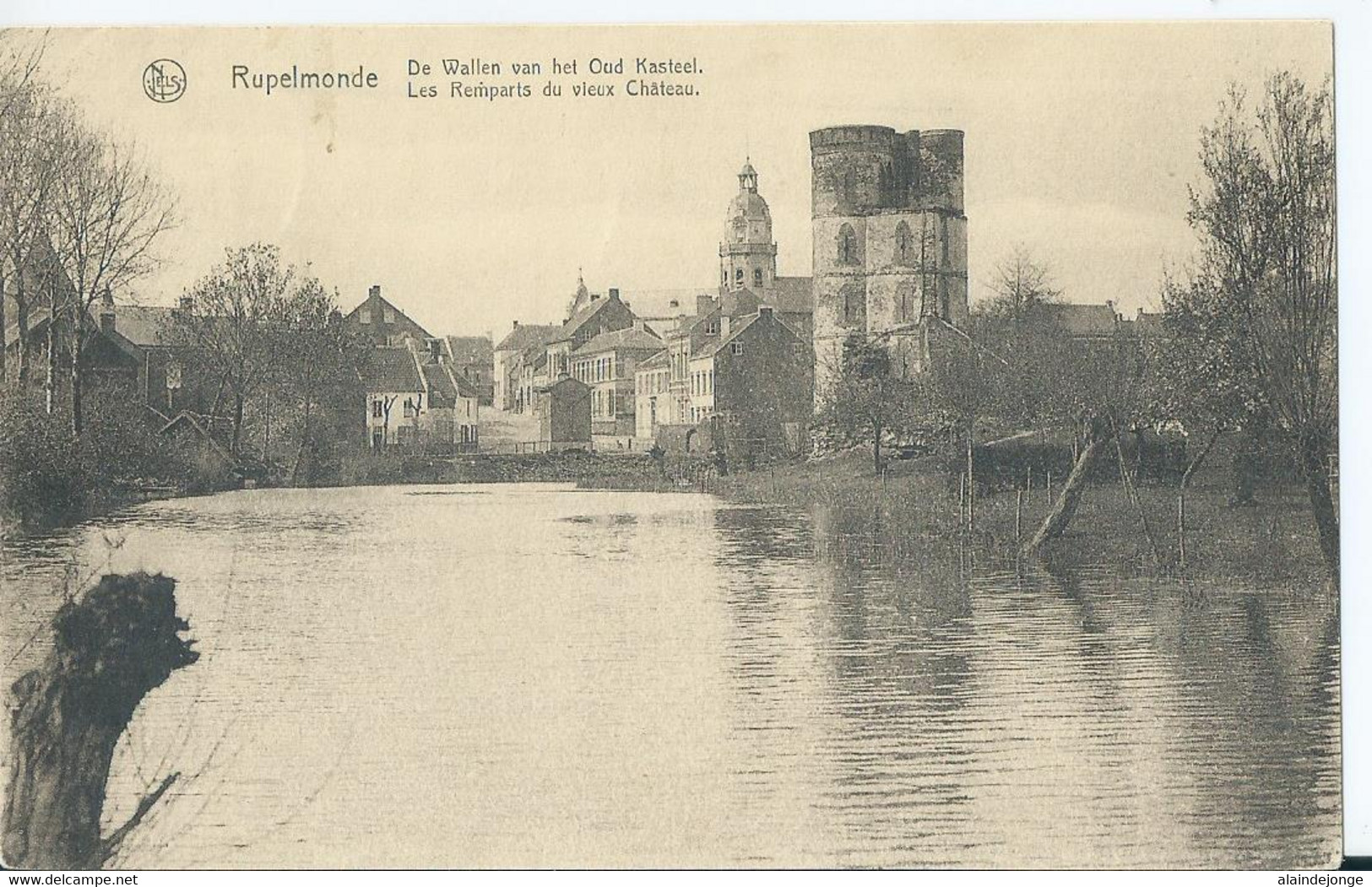 Rupelmonde - De Wallen Van Het Oud Kasteel - Les Remparts Du Vieux Château - 1929 - Kruibeke