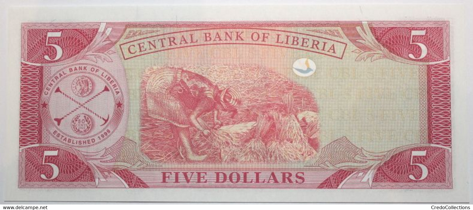 Liberia - 5 Dollars - 2003 - PICK 26a - NEUF - Liberia