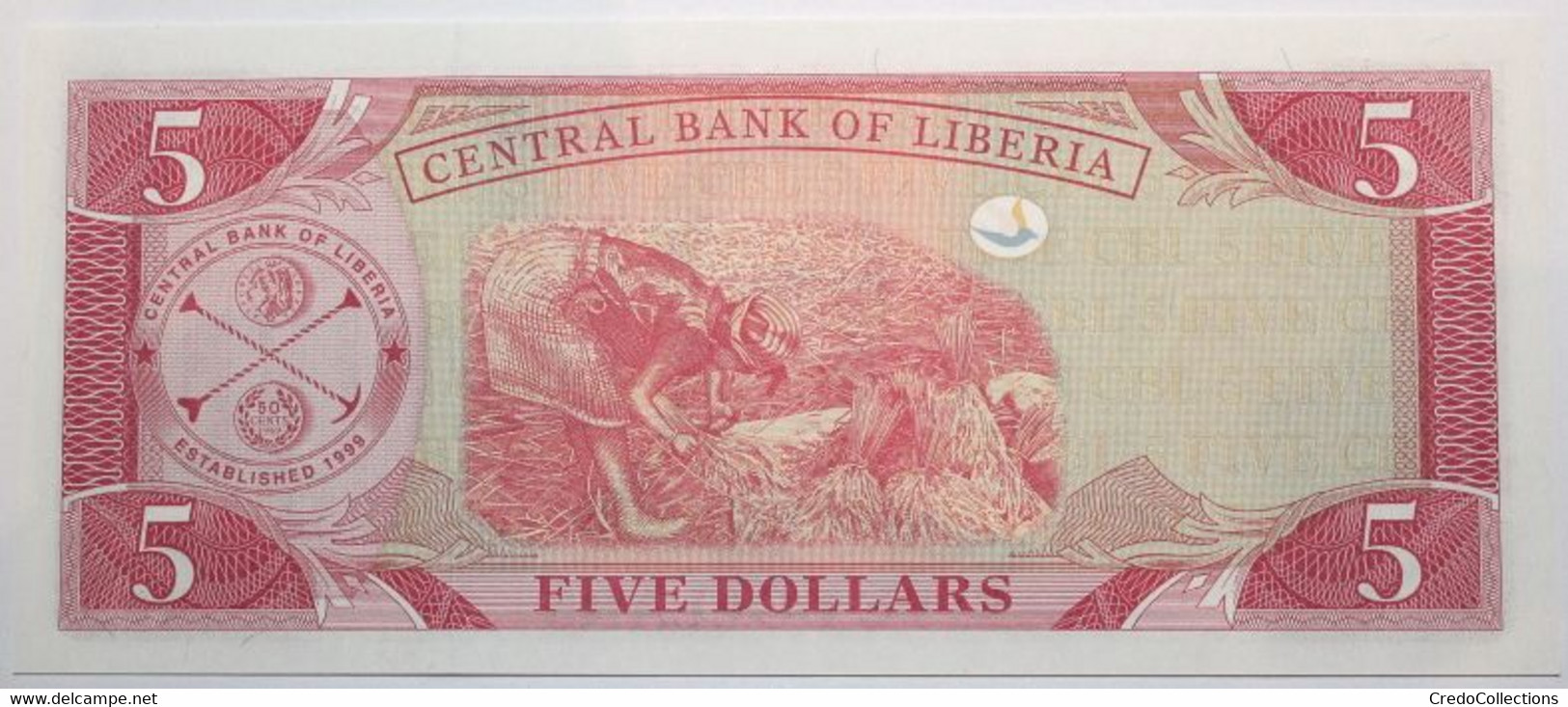 Liberia - 5 Dollars - 2003 - PICK 26a - NEUF - Liberia