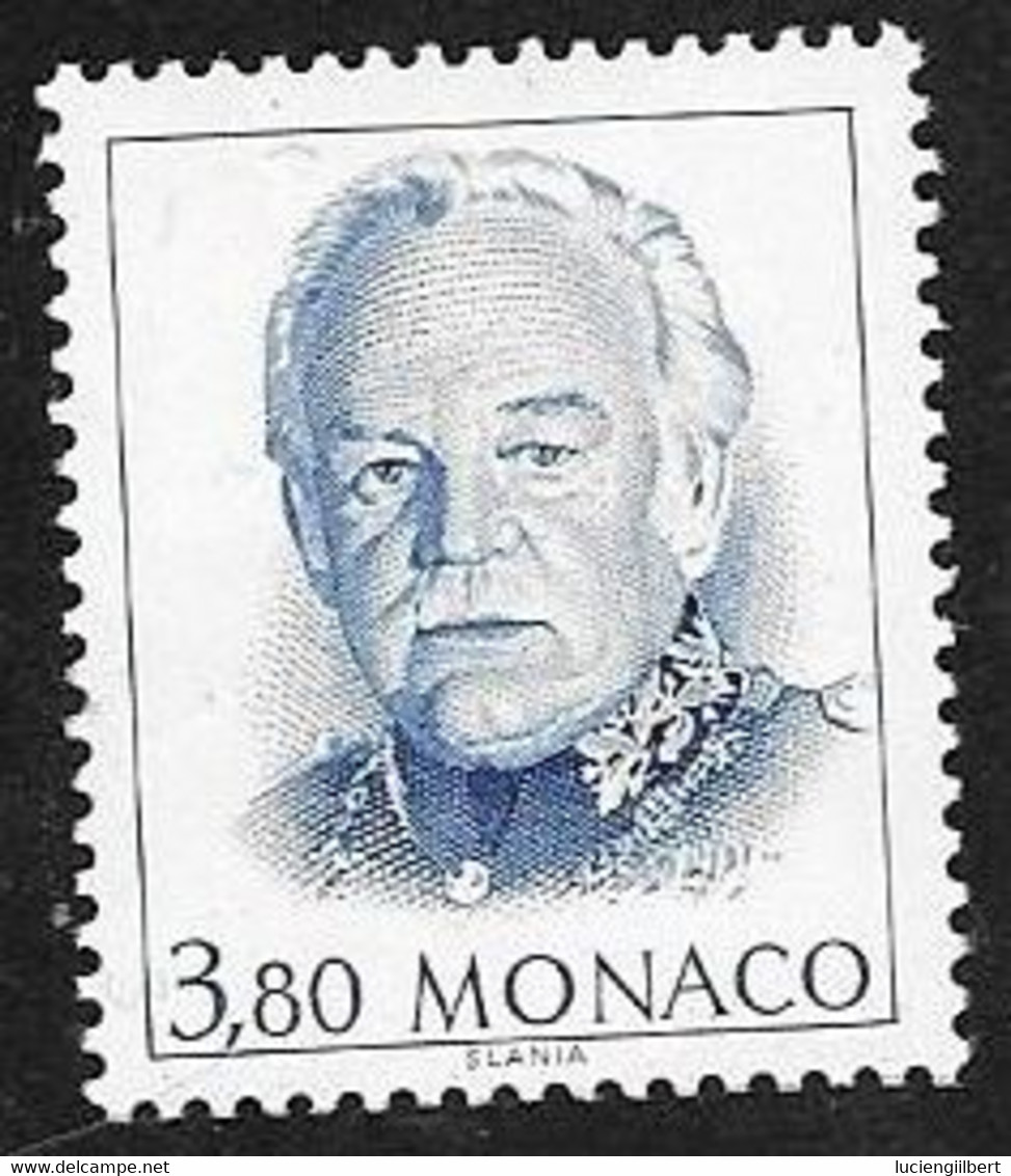 MONACO  -  TIMBRE  N° 1723  -   RAINIER  III   -  NEUF -  1990 - Unused Stamps