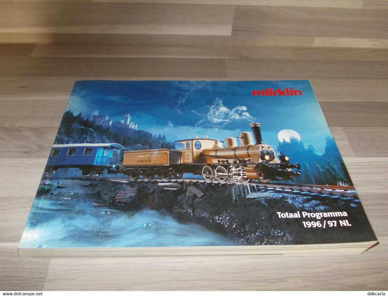 Oude Katalogus Marklin Märklin Hoofdkatalogus Met Alle Modellen Erin 1996/97 NL - Niederländisch