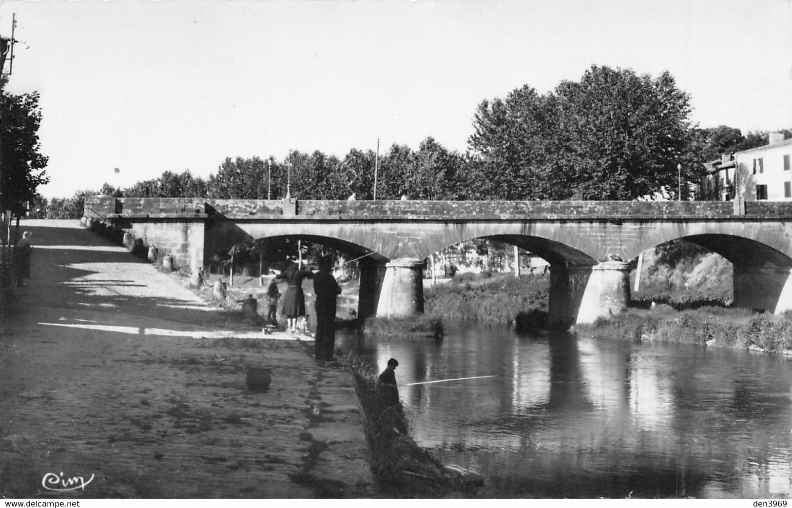 TARTAS (Landes) - Le Pont Et Les Quais - Pêcheurs à La Ligne - Tartas