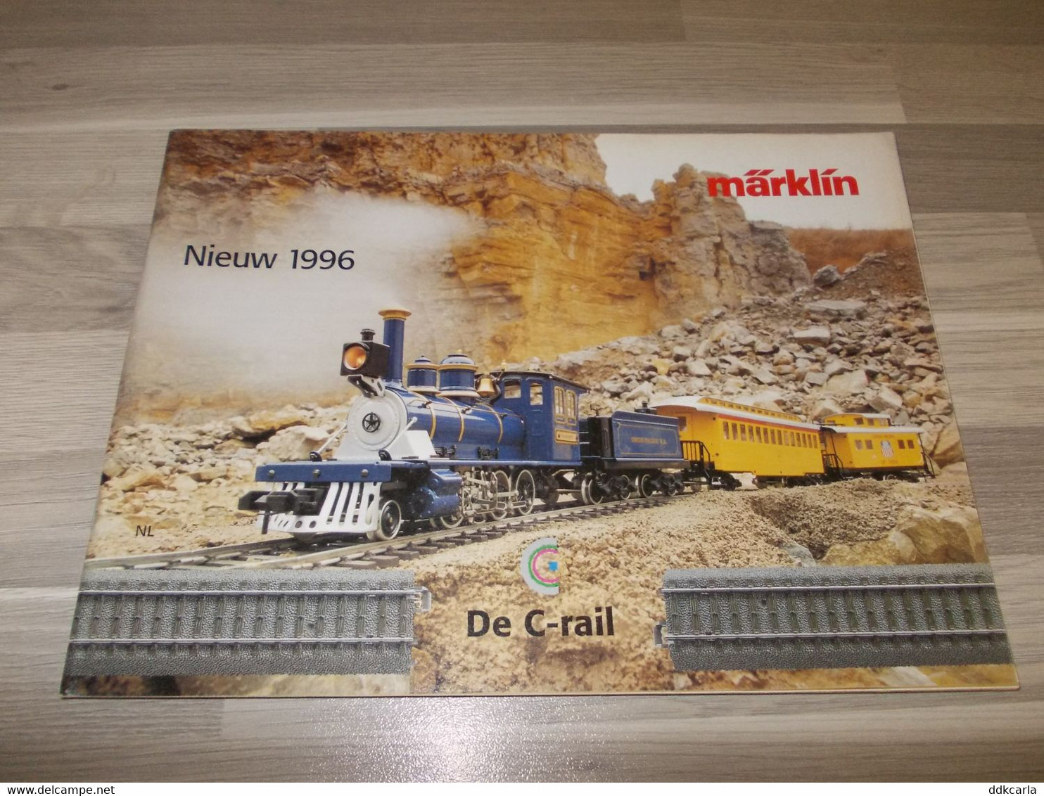 Oude Katalogus Marklin Märklin - Nieuw 1996 - De C-rail - Dutch