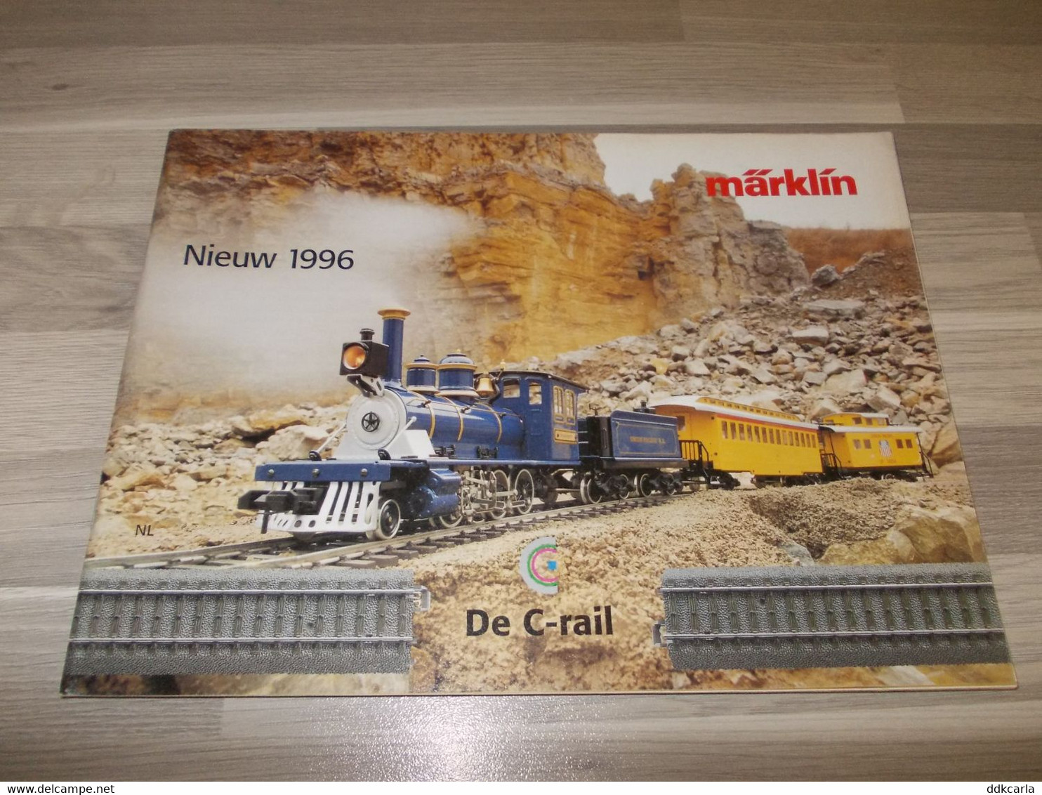 Oude Katalogus Marklin Märklin - Nieuw 1996 - De C-rail - Nederlands