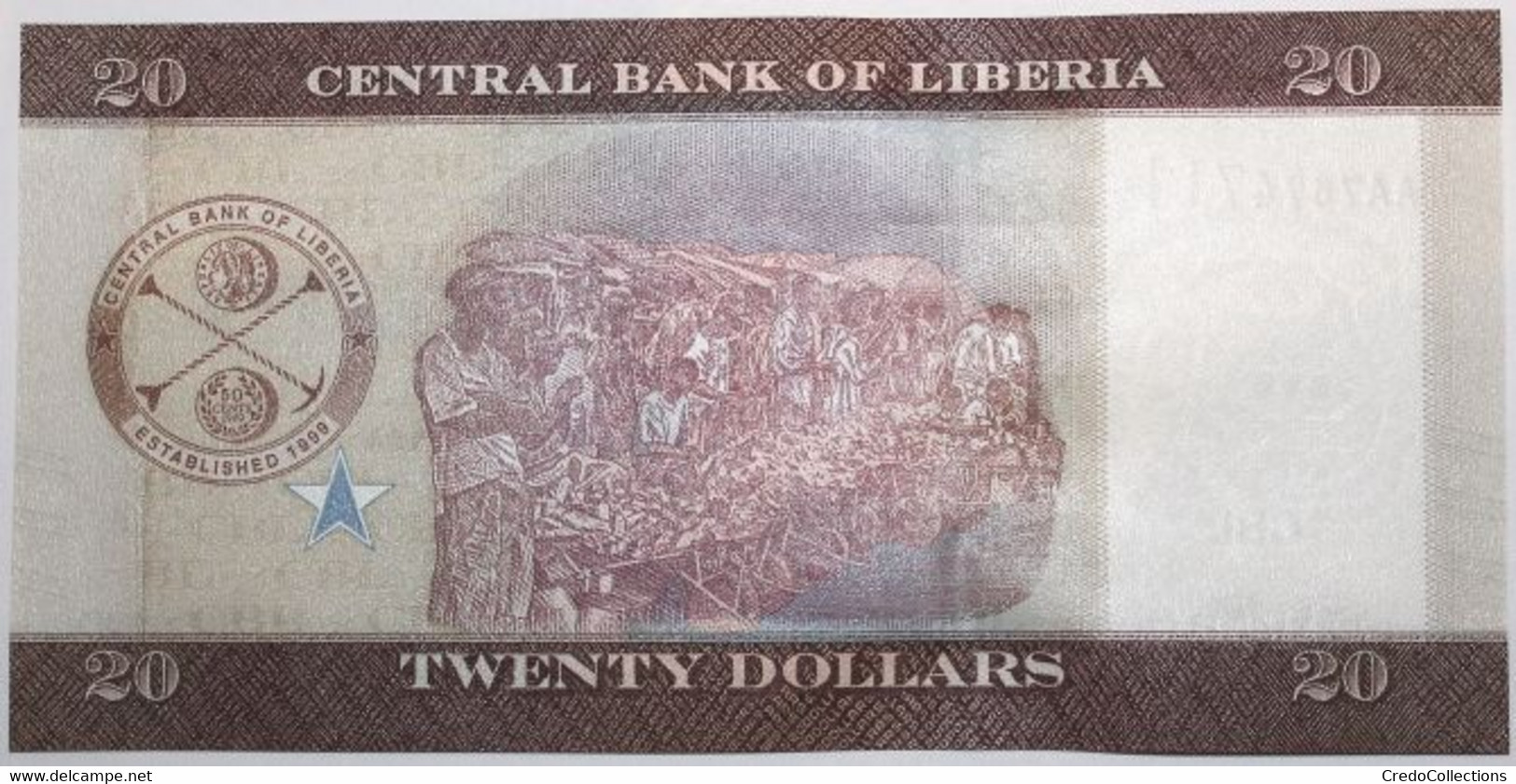 Liberia - 20 Dollars - 2016 - PICK 33a - NEUF - Liberia