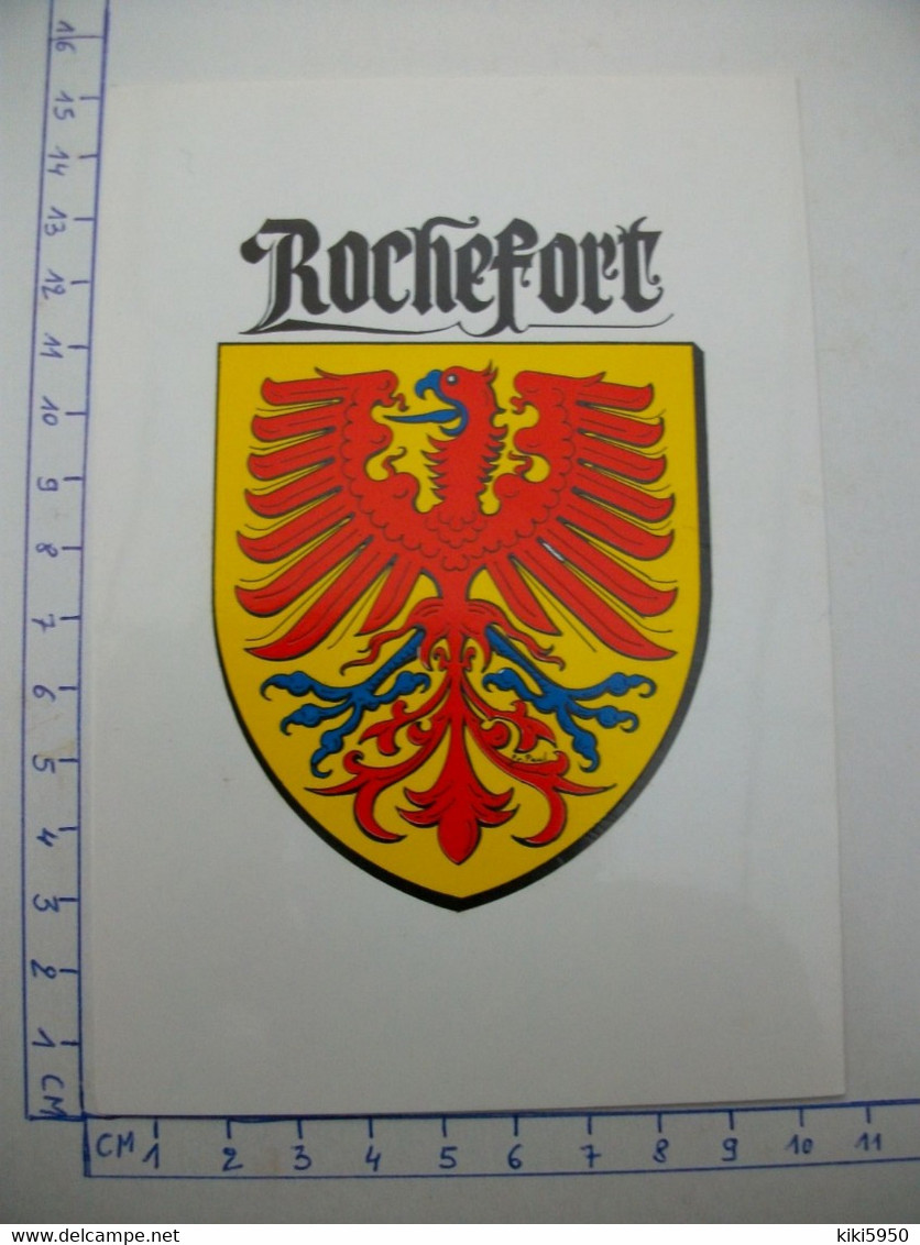 CPM  ROCHEFORT Blason ( Belgique) - Rochefort