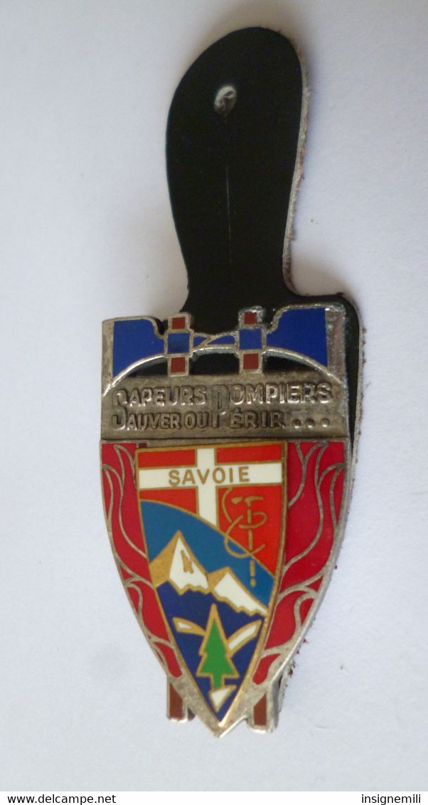 INSIGNE SAPEURS POMPIERS SAVOIE - DRAGO PARIS - Pompiers