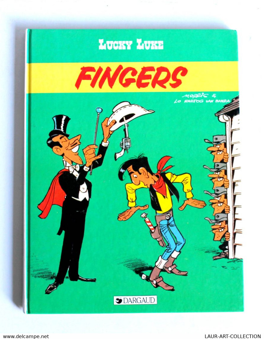 LUCKY LUKE EO - FINGERS DESSIN De MORRIS TEXTE De VAN BANDA 1983 DARGAUD EDITEUR / ANCIEN LIVRE DE COLLECTION (3008.23) - Lucky Luke