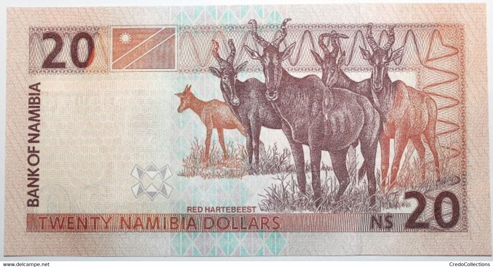 Namibie - 20 Dollars - 2002 - PICK 6b - NEUF - Namibie