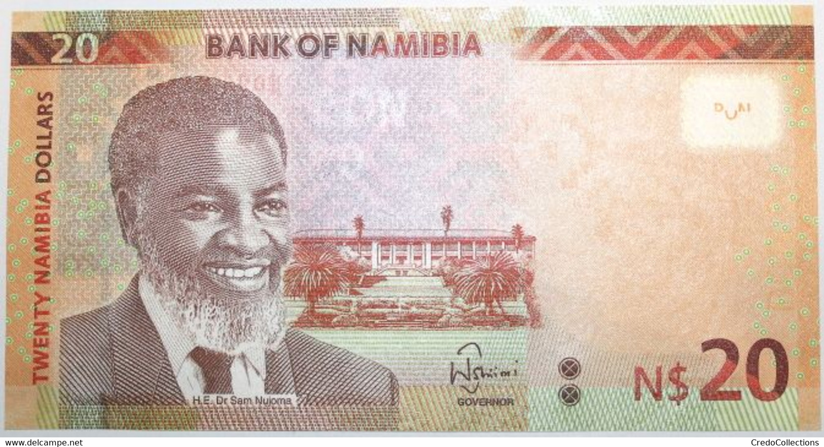 Namibie - 20 Dollars - 2018 - PICK 17b - NEUF - Namibie