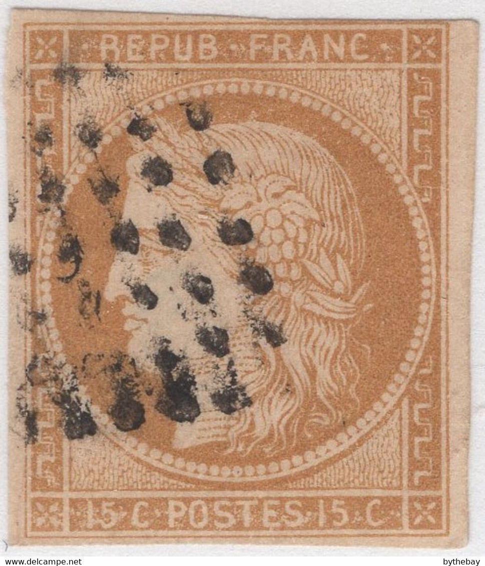 French Colonies 1871-72 Used Sc 10 15c Ceres - Cérès