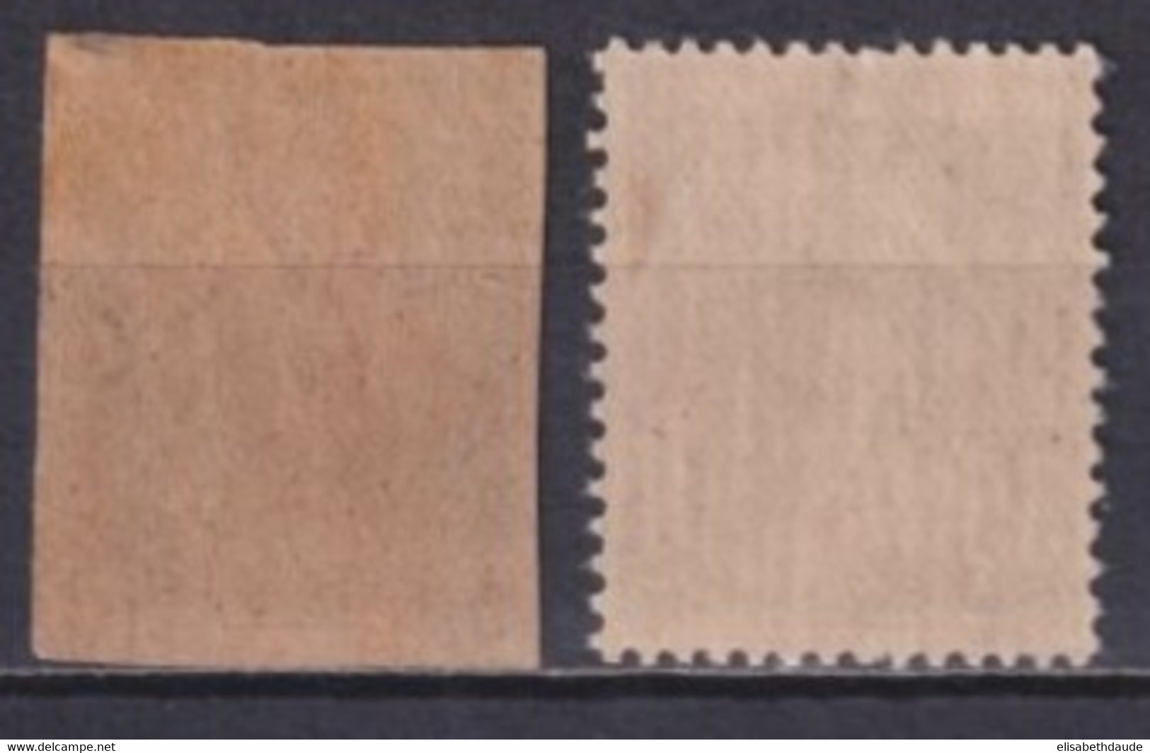 1907 - SEMEUSE DENTELE + FONCE NON DENTELE ! - YVERT N°140 ** MNH - COTE = 124 EUR - Unused Stamps