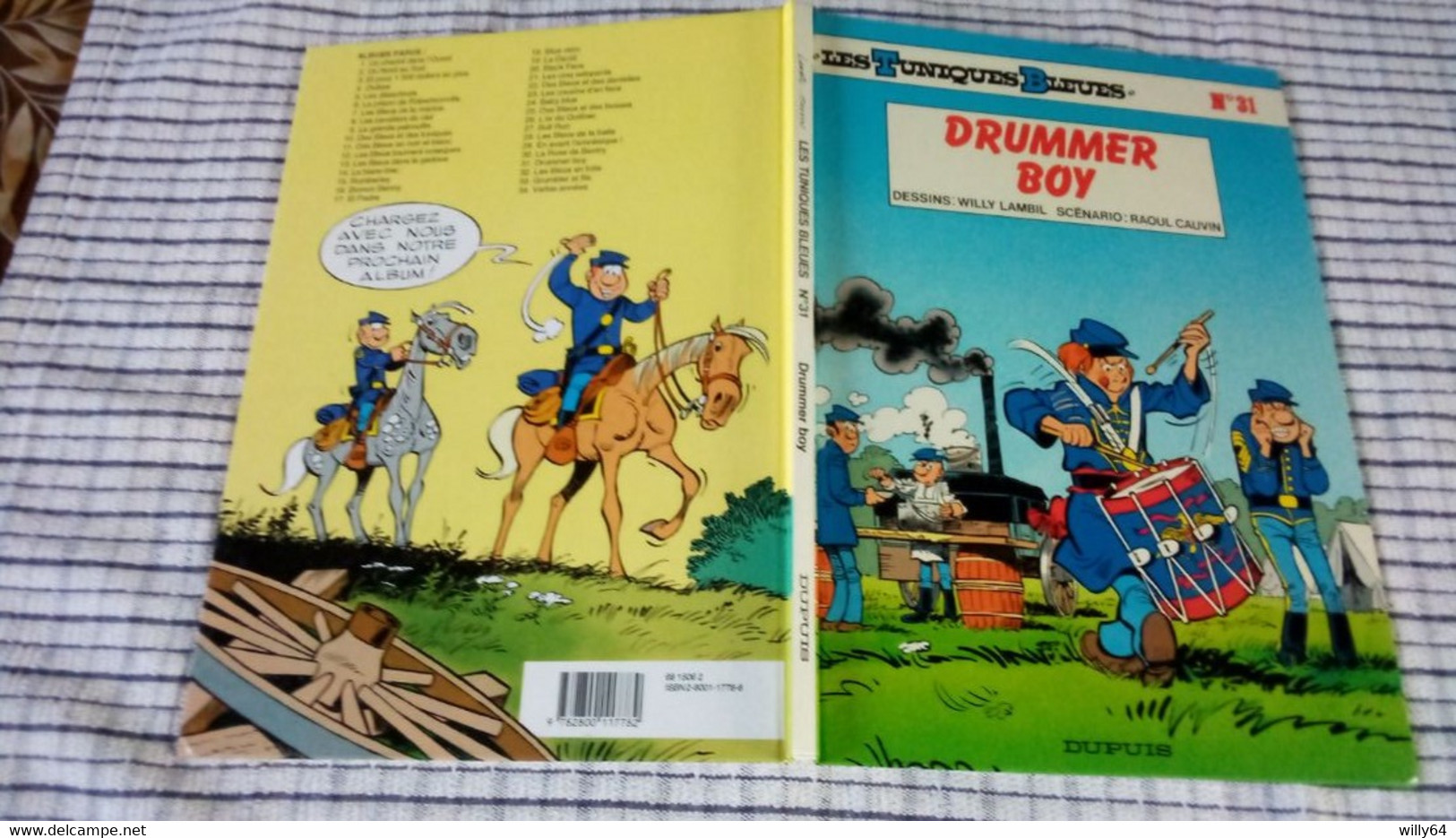 LES TUNIQUES BLEUES   N°31  " DRUMMER BOY "   1992  DUPUIS  Comme Neuve - Tuniques Bleues, Les