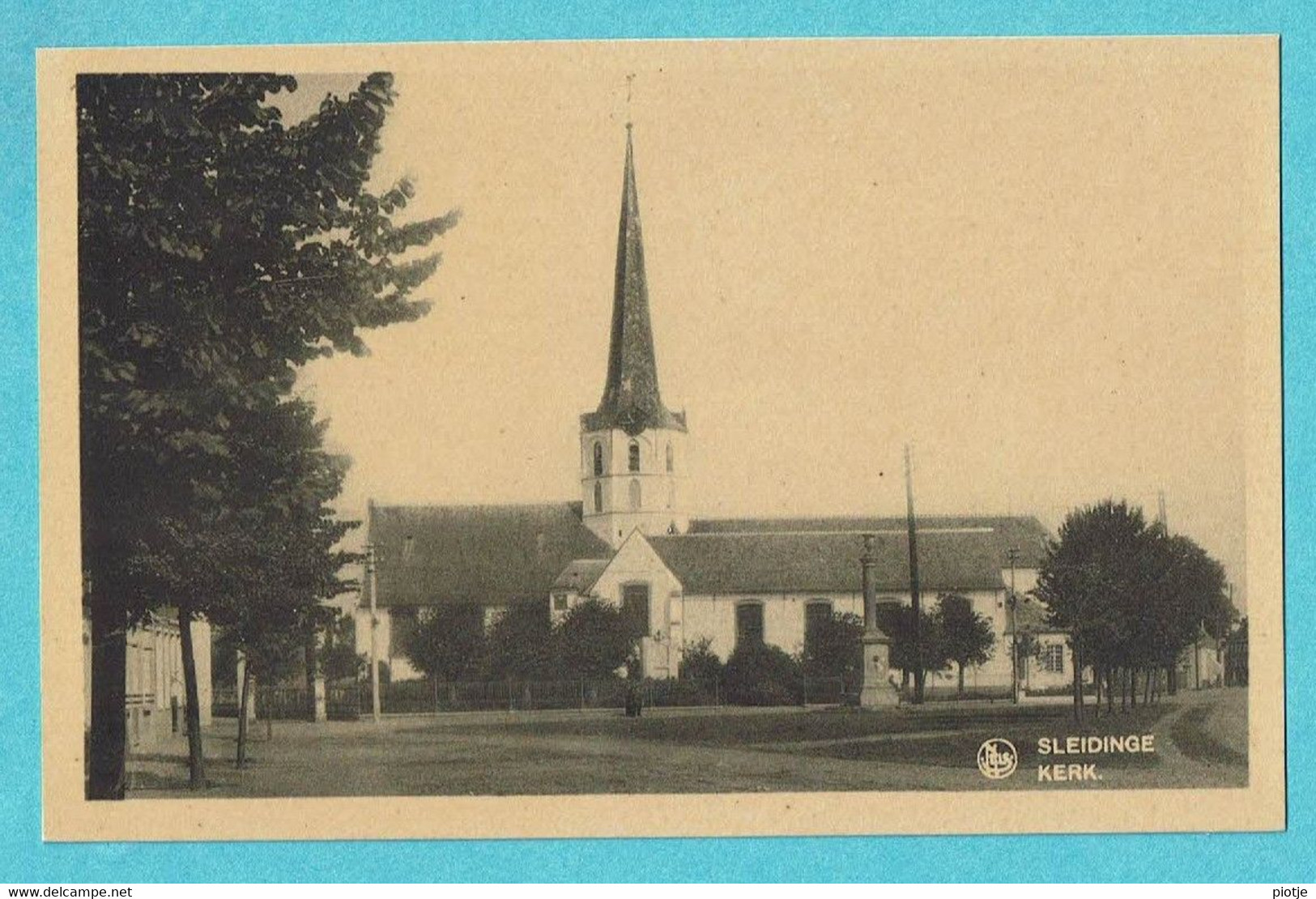 * Sleidinge - Sleydinge (Evergem - Oost Vlaanderen) * (Nels, Uitg J. Van Der Mensbrugghe Ghysbrechts) Kerk, église - Evergem