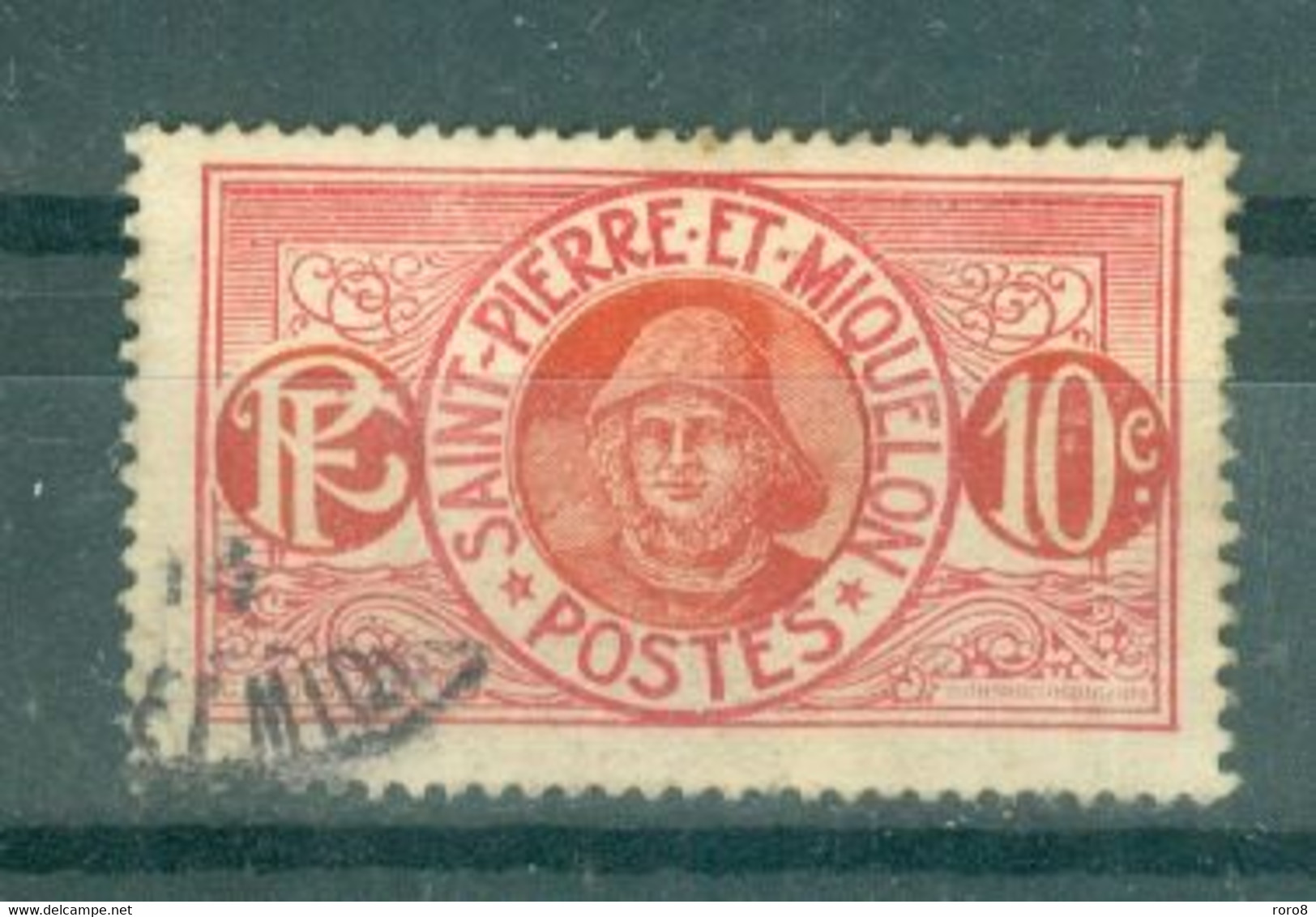 SAINT-PIERRE ET MIQUELON - N°82 Oblitéré. Timbres De 1909-17. - Used Stamps