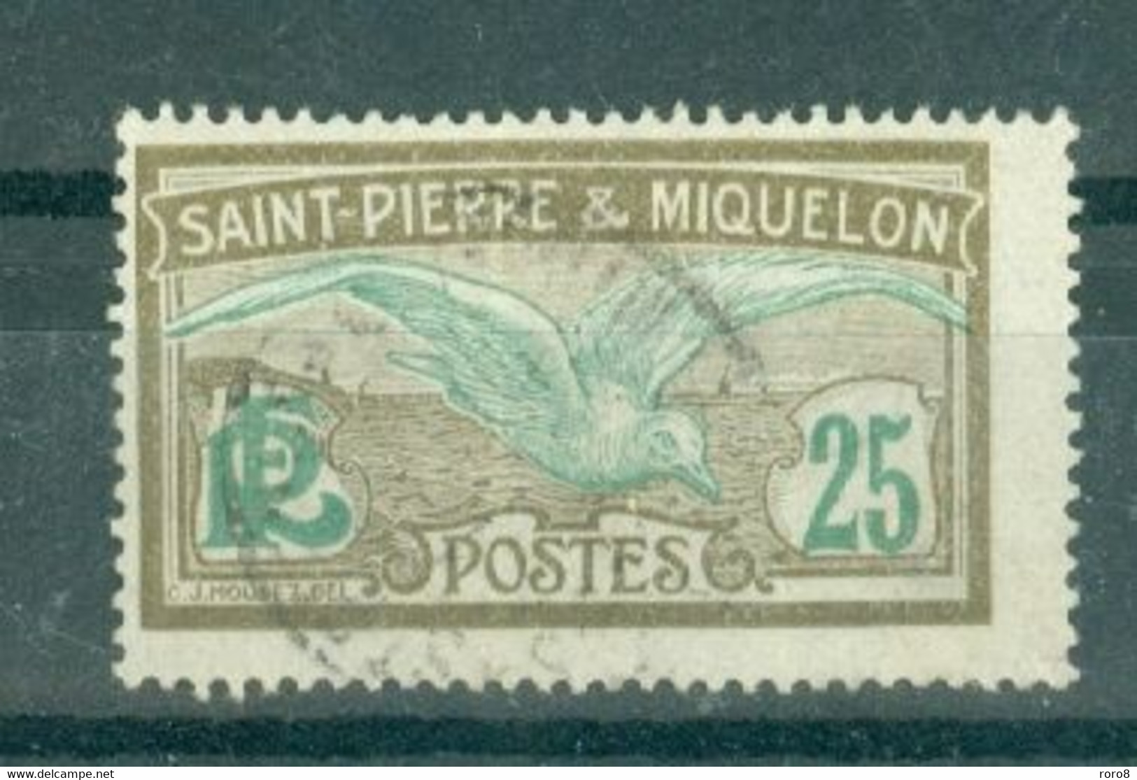 SAINT-PIERRE ET MIQUELON - N°110 Oblitéré. Timbres De 1922-28. - Used Stamps