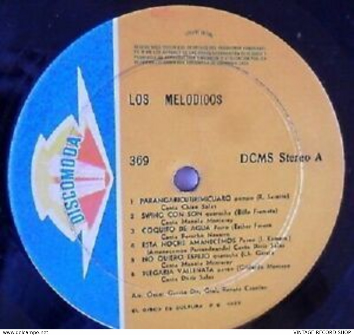 LOS MELODICOS PRESS/ LM/DISCOMODA 1977 STEREO LATIN MUSIC - World Music