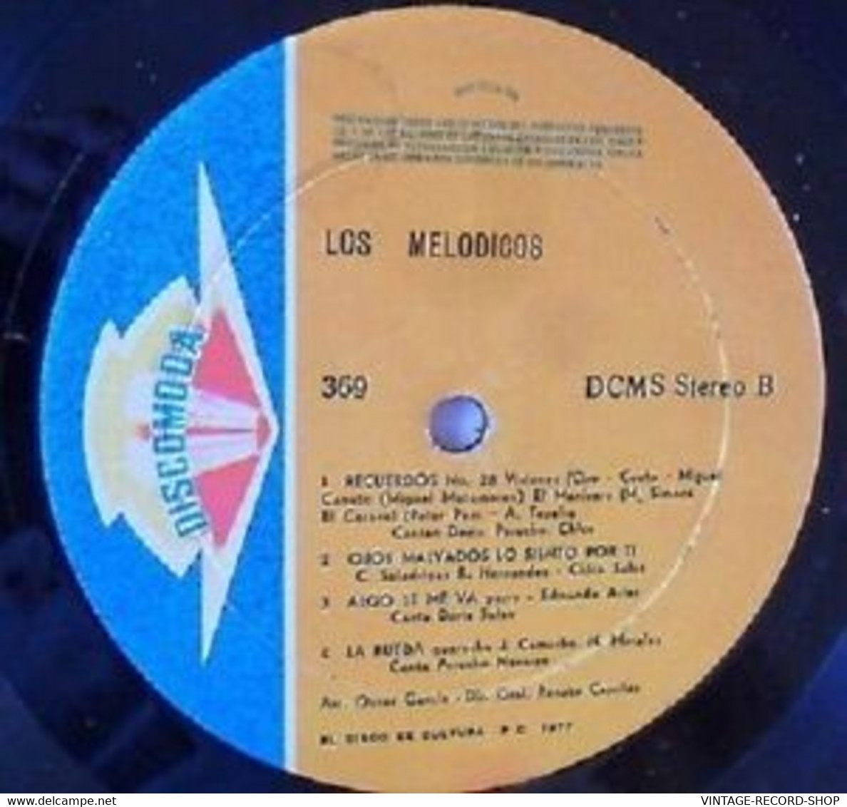 LOS MELODICOS PRESS/ LM/DISCOMODA 1977 STEREO LATIN MUSIC - World Music