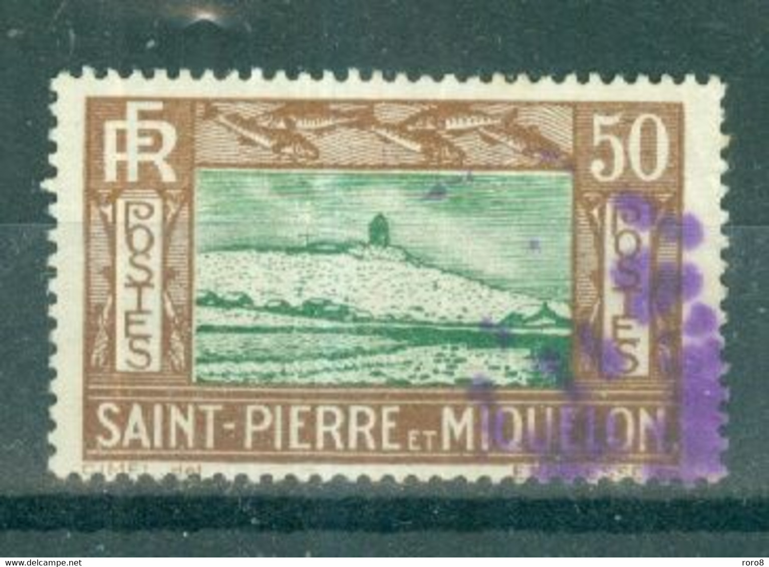 SAINT-PIERRE ET MIQUELON - N°147 Oblitéré. Timbres De 1932-33. - Gebruikt