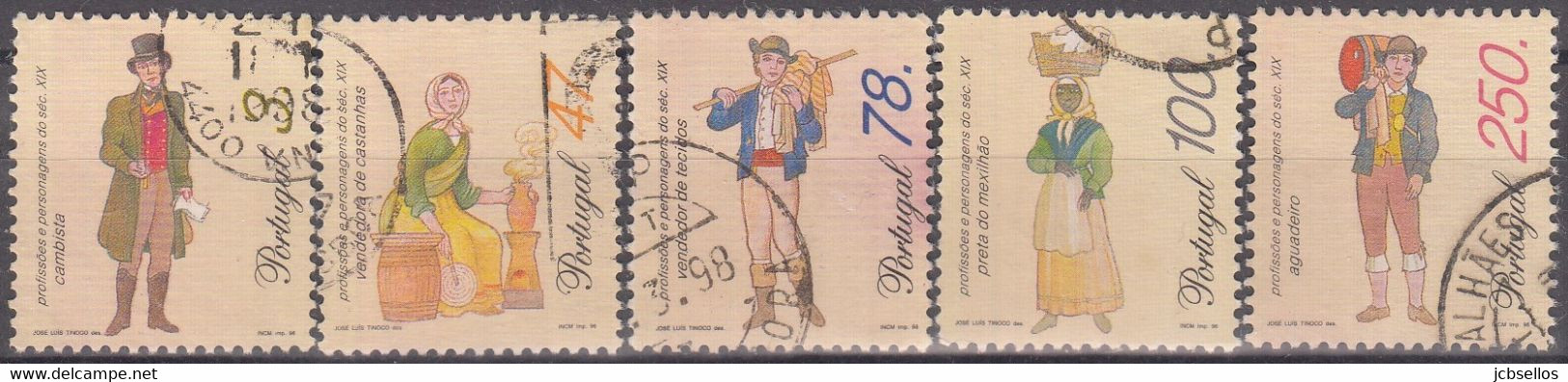 PORTUGAL 1996 Nº 2094/2098 USADO - Used Stamps