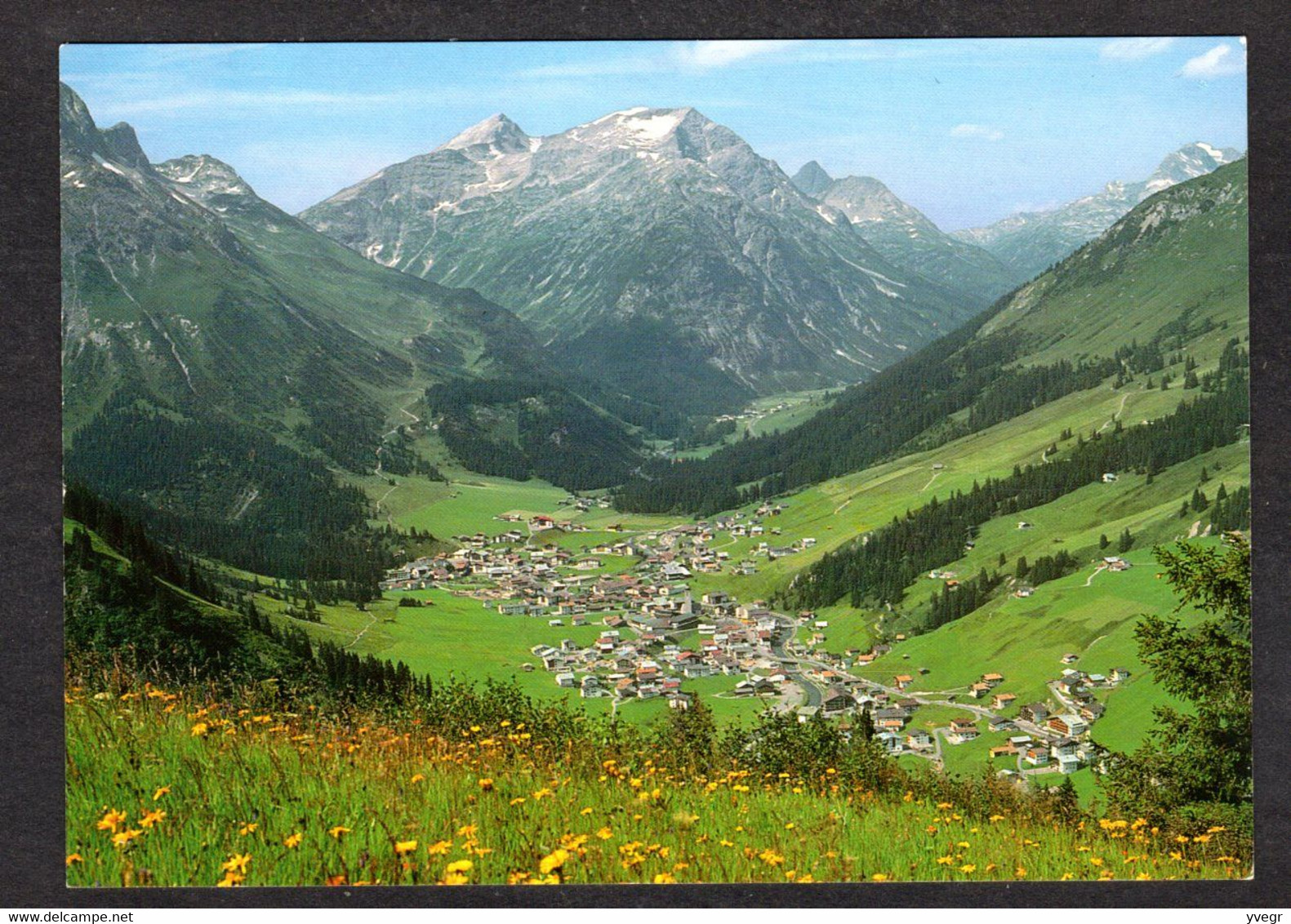 Autriche - LECH Am Arlberg 1450-1730 M Mit Schafberg 2679 M ( Nr .233/81 ) Vue Aérienne - Lech