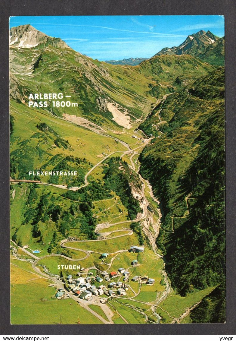 Autriche - STUBEN - Mit Arlbergpass-strasse, Arlberg - Flexenstrasse - Vue Aérienne Du Village Et De La Vallée(AR 47090) - Stuben