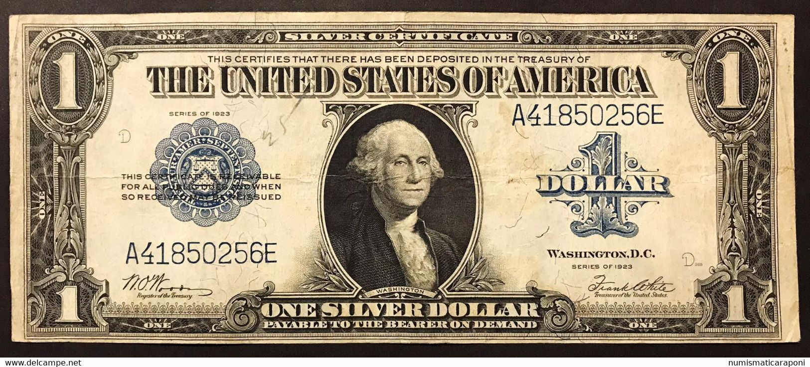 Usa U.s.a. Stati Uniti 1923 $1 DOLLAR BILL UNITED STATES LEGAL TENDER NOTE   LOTTO.3794 - Silver Certificates - Títulos Plata (1878-1923)