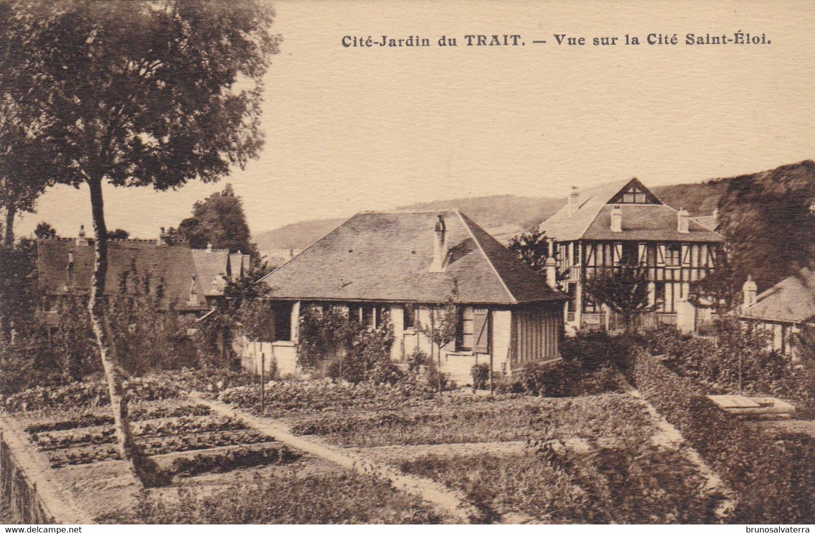 LE TRAIT - Cité-Jardin - Vue Sur La Cité Saint-Eloi - Très Bon état - Le Trait