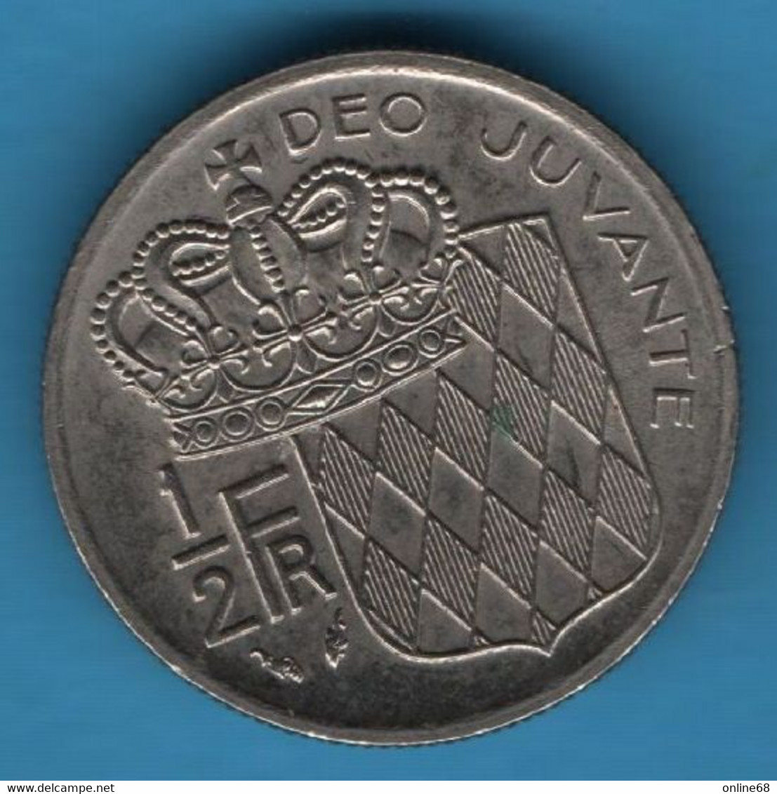 MONACO 1/2 FRANC 1979 KM# 145 Rainier III PRINCE DE MONACO - 1960-2001 Nouveaux Francs