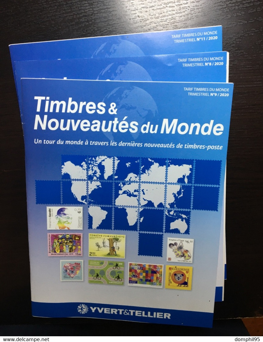 3 Numéros Timbres Et Nouveautés Du Monde - Frans