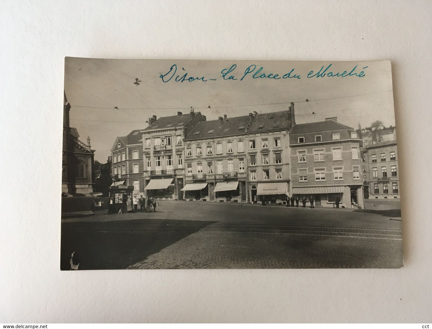 Dison  CARTE PHOTO   CARTE MERE    La Place Du Marché - Dison