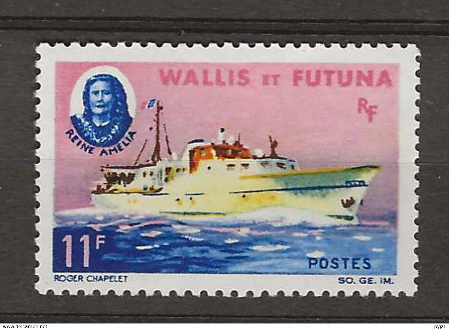 1965 MNH Wallis Et Futuna Mi 206 Postfris** - Neufs