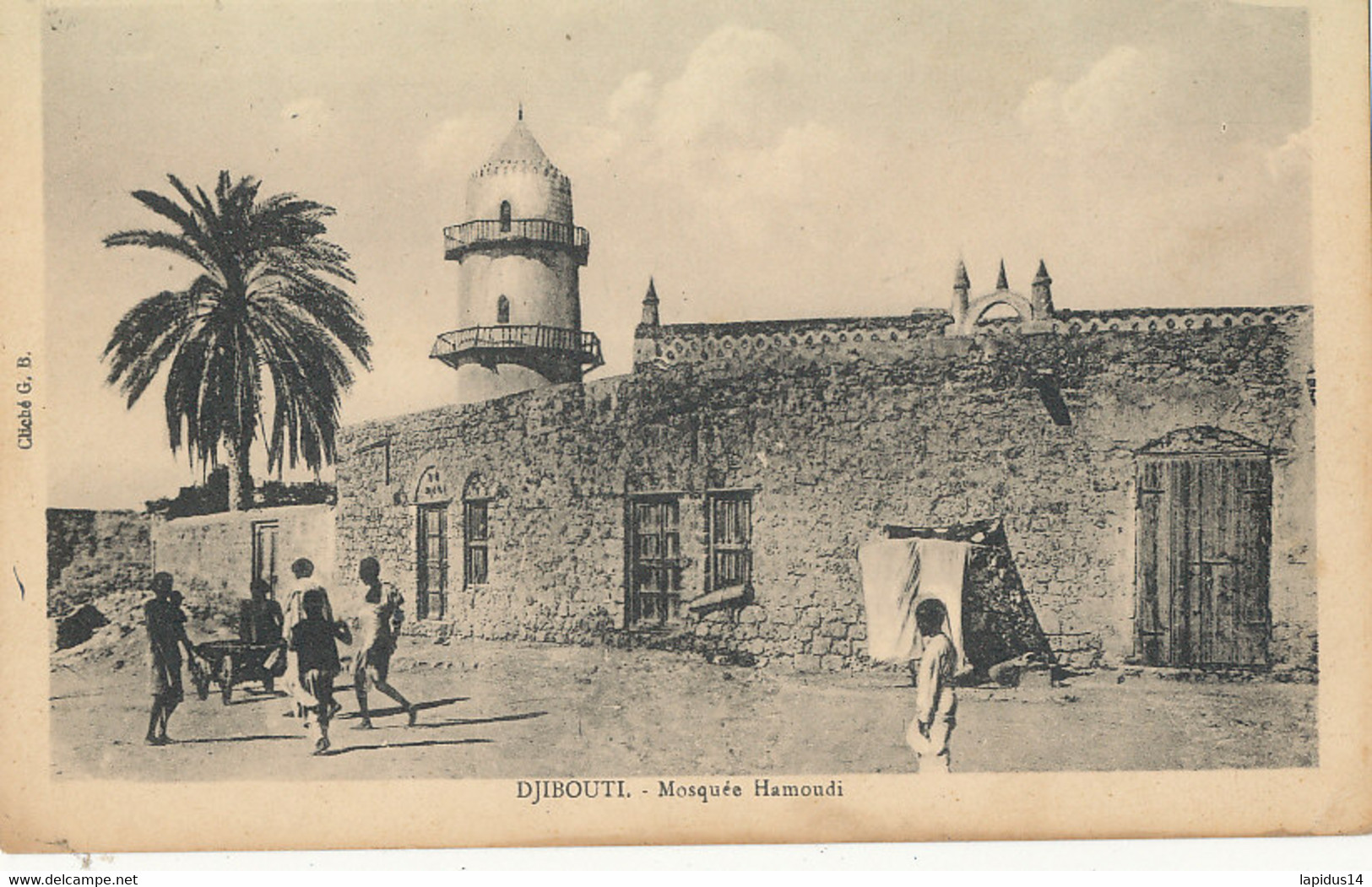 AV 312 / CPA  AFRIQUE DJIBOUTI-  MOSQUEE  HAMOUDI - Djibouti