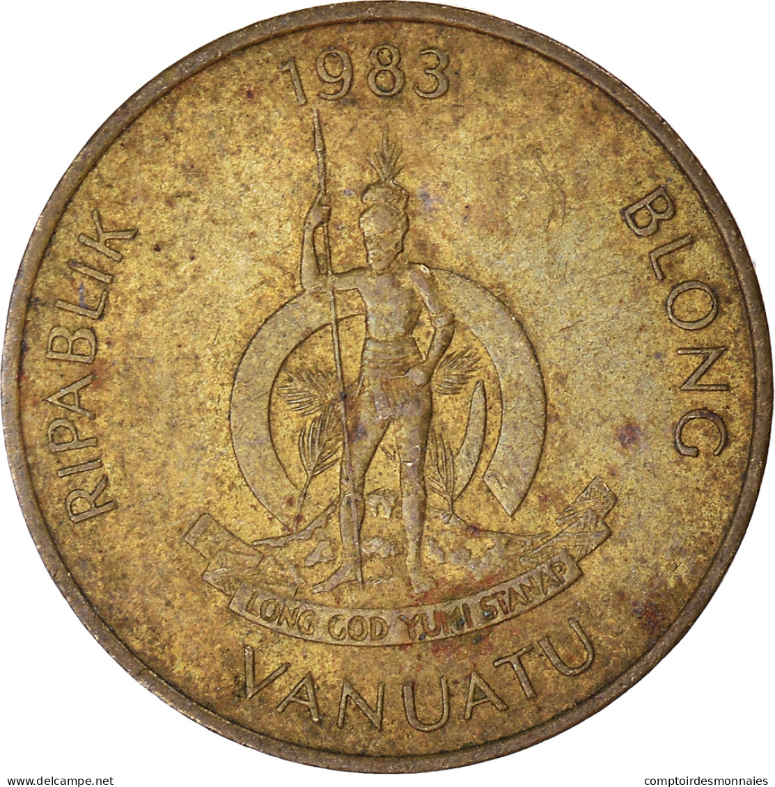 Monnaie, Vanuatu, 2 Vatu, 1983 - Vanuatu