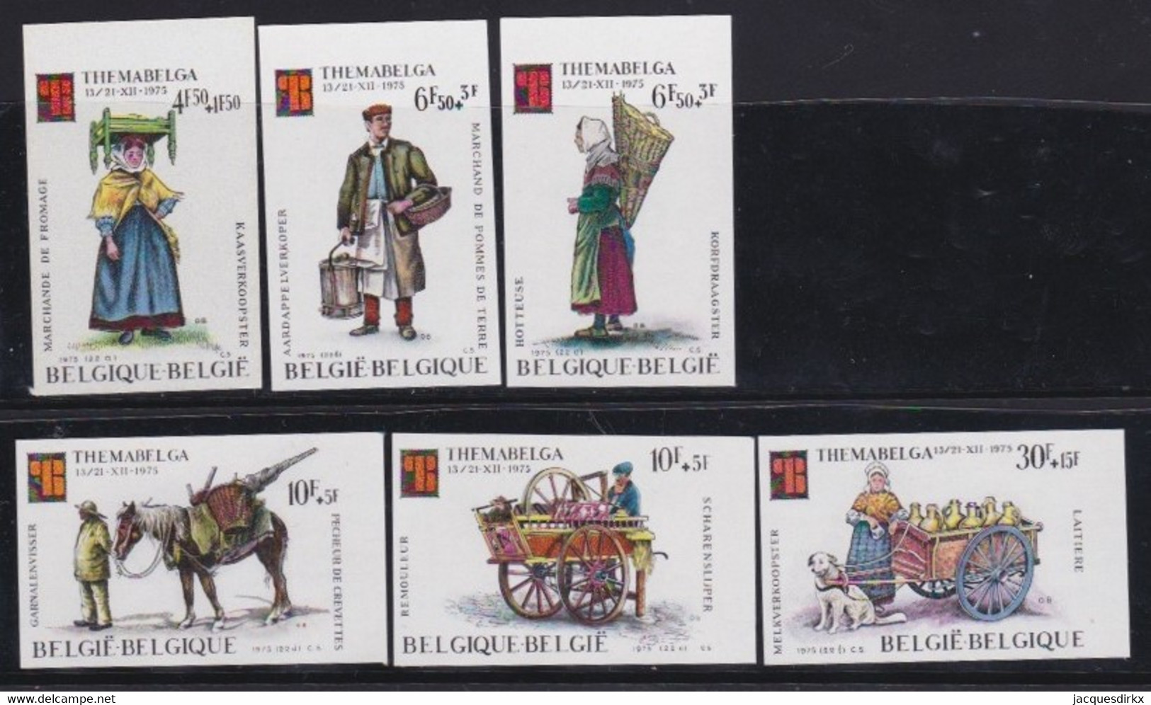 Belgie   .  OBP  .    1789/1794      .   Ongetand / Non-dentelé    ,    **  .   Postfris  .   /   Neuf SANS Charnière - Unused Stamps