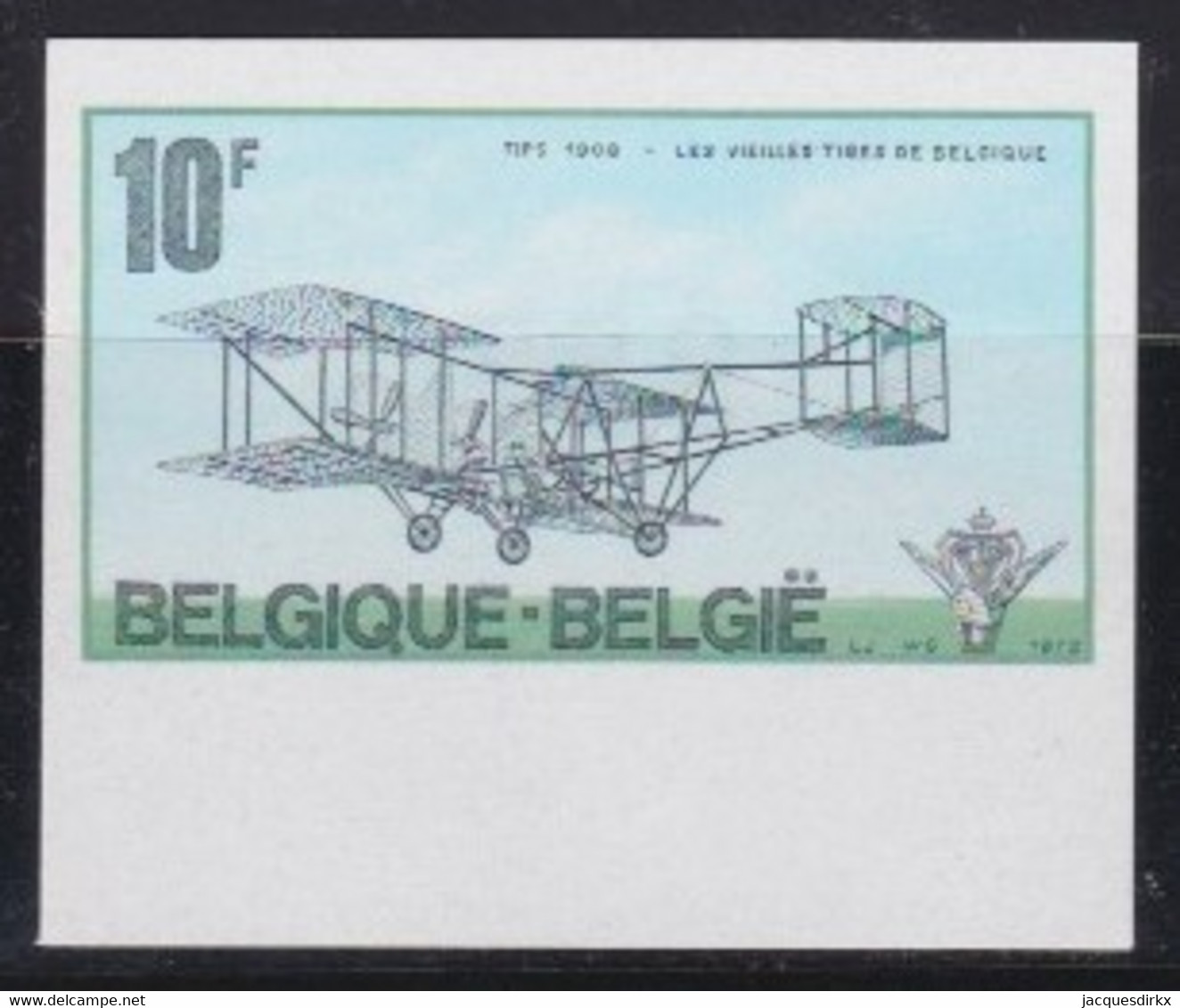 Belgie   .  OBP  .    1676    .   Ongetand / Non-dentelé    ,    **    .   Postfris  .   /   Neuf SANS Charnière - Neufs